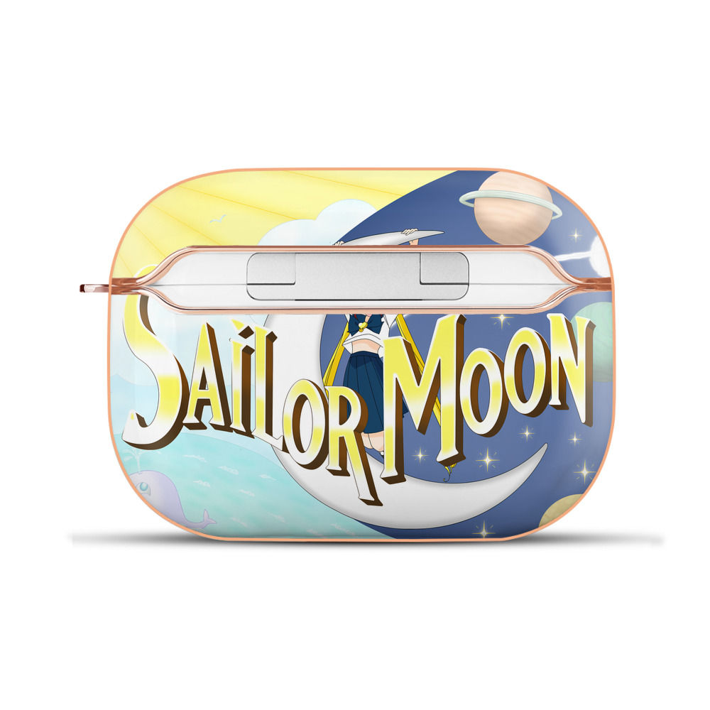 （画像用） 美少女戦士セーラームーン Sailor Moon 【AirPods Pro用】ハードシェル保護ケース｜耐衝撃・防指紋・カラビナ付き商品仕様