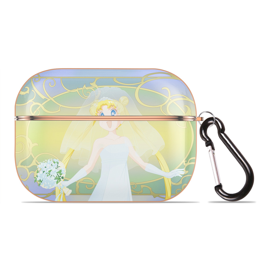 （画像用） 美少女戦士セーラームーン Sailor Moon 【AirPods Pro用】ハードシェル保護ケース｜耐衝撃・防指紋・カラビナ付き商品仕様