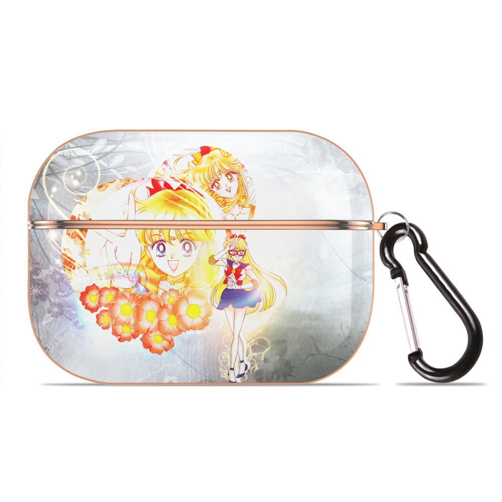 （画像用） 美少女戦士セーラームーン Sailor Moon 【AirPods Pro用】ハードシェル保護ケース｜耐衝撃・防指紋・カラビナ付き商品仕様