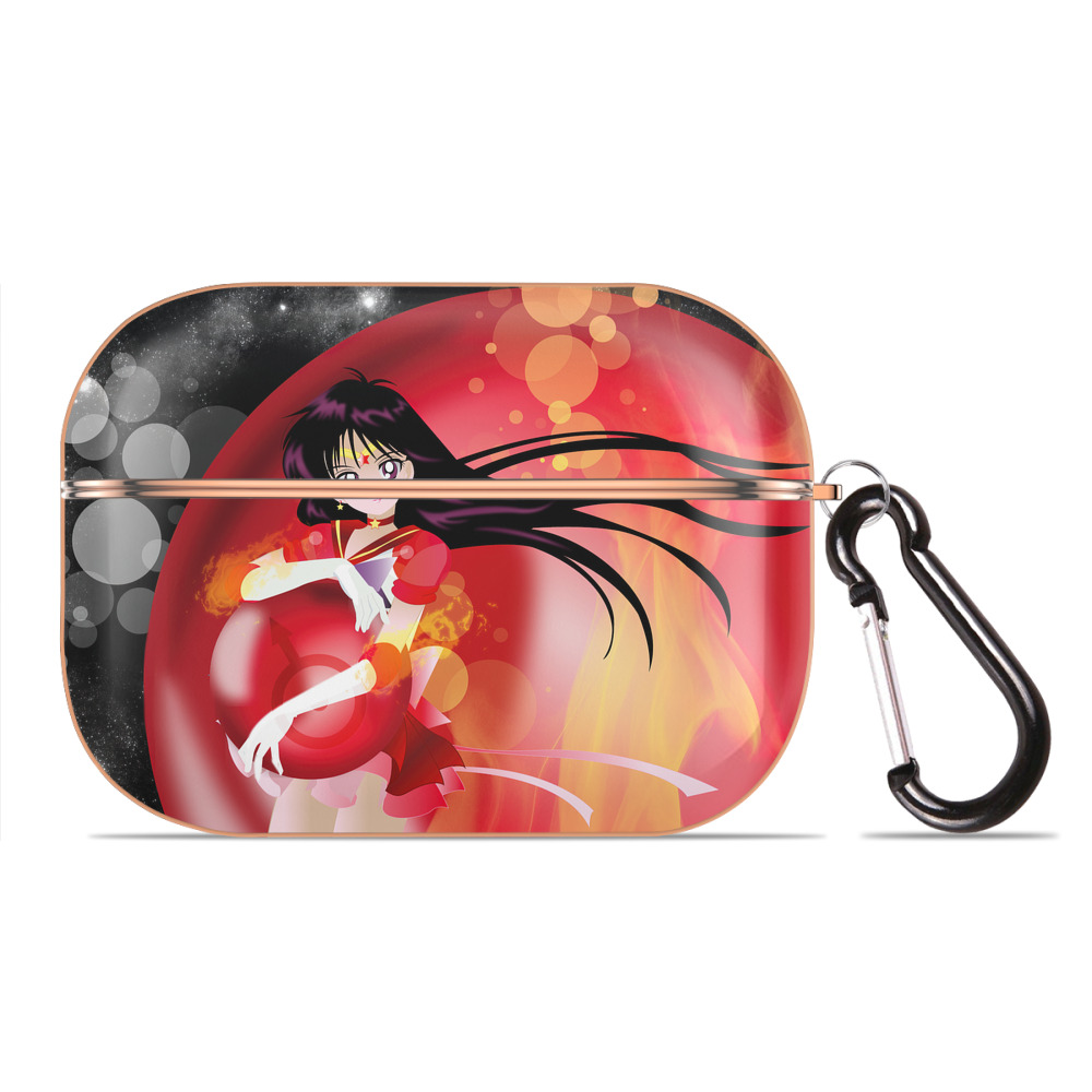 （画像用） 美少女戦士セーラームーン Sailor Moon 【AirPods Pro用】ハードシェル保護ケース｜耐衝撃・防指紋・カラビナ付き商品仕様