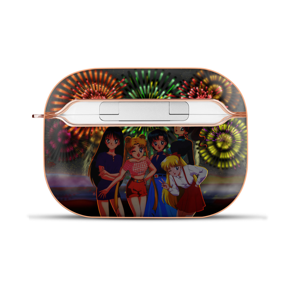 （画像用） 美少女戦士セーラームーン Sailor Moon 【AirPods Pro用】ハードシェル保護ケース｜耐衝撃・防指紋・カラビナ付き商品仕様