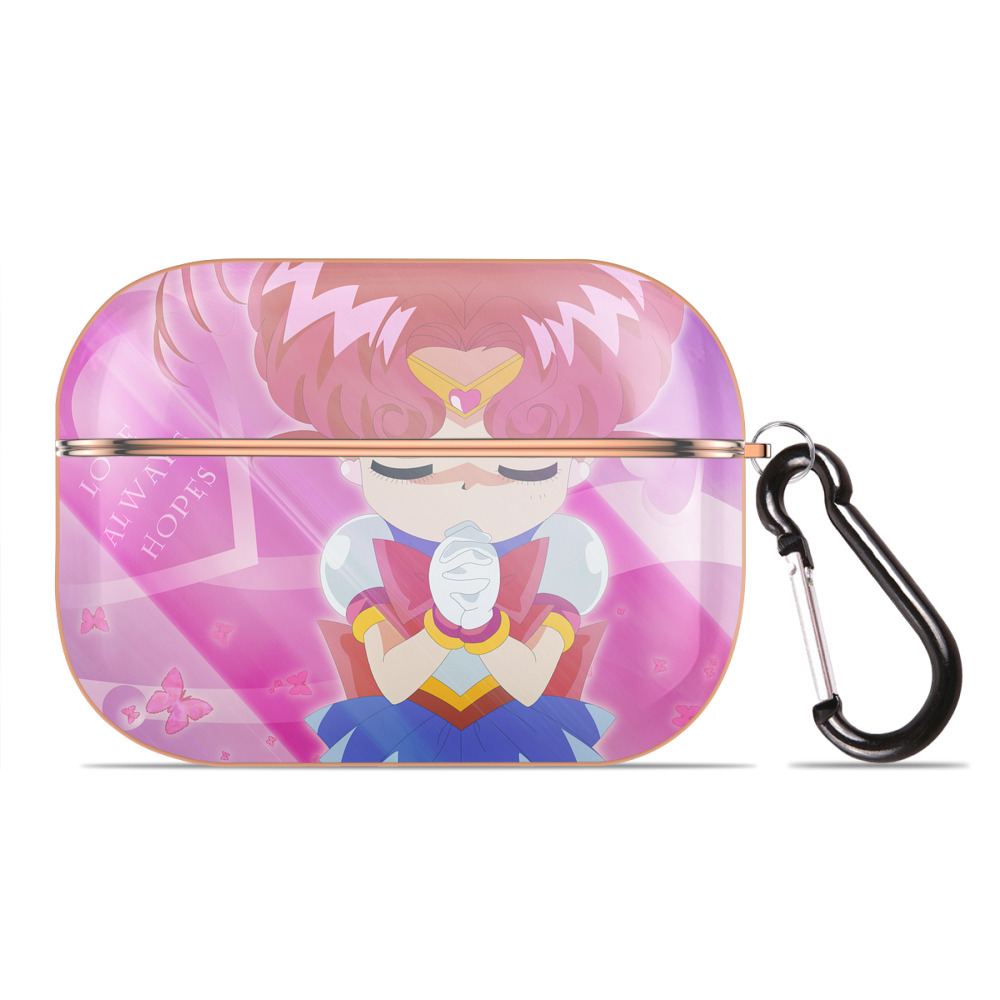 （画像用） 美少女戦士セーラームーン Sailor Moon 【AirPods Pro用】ハードシェル保護ケース｜耐衝撃・防指紋・カラビナ付き商品仕様