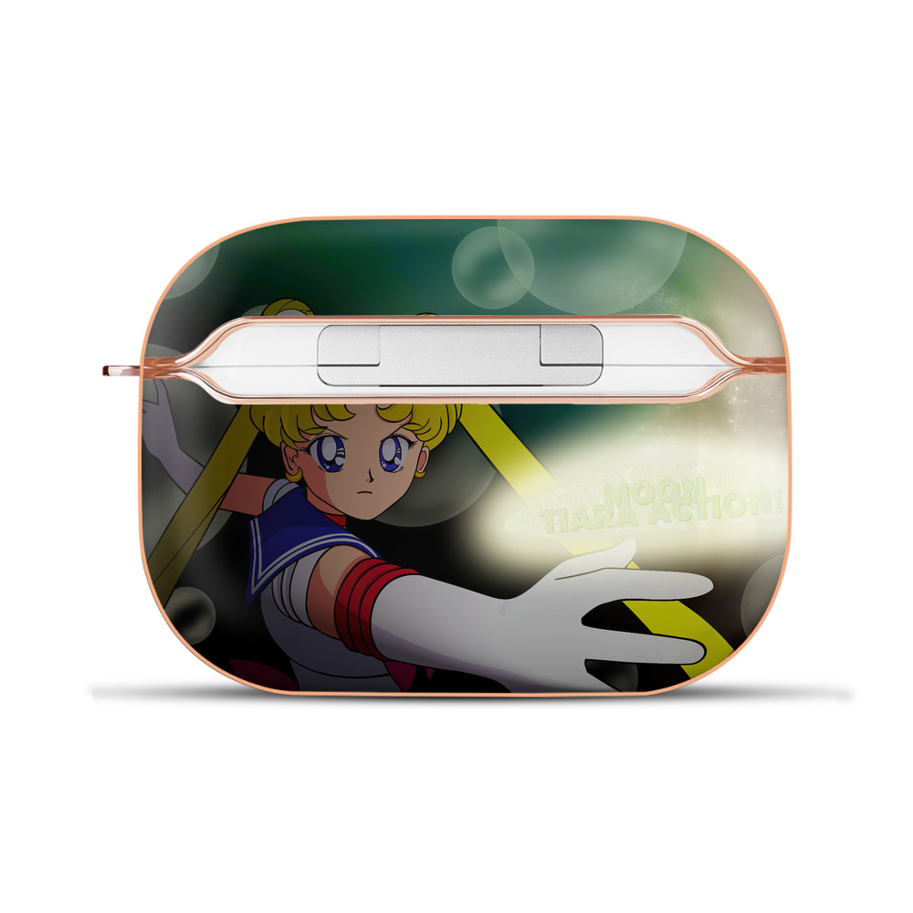 （画像用） 美少女戦士セーラームーン Sailor Moon 【AirPods Pro用】ハードシェル保護ケース｜耐衝撃・防指紋・カラビナ付き商品仕様