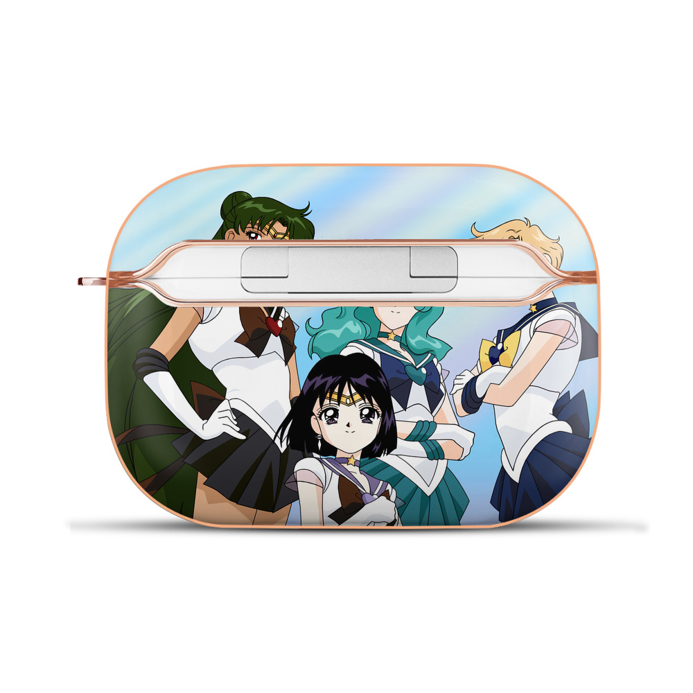 （画像用） 美少女戦士セーラームーン Sailor Moon 【AirPods Pro用】ハードシェル保護ケース｜耐衝撃・防指紋・カラビナ付き商品仕様