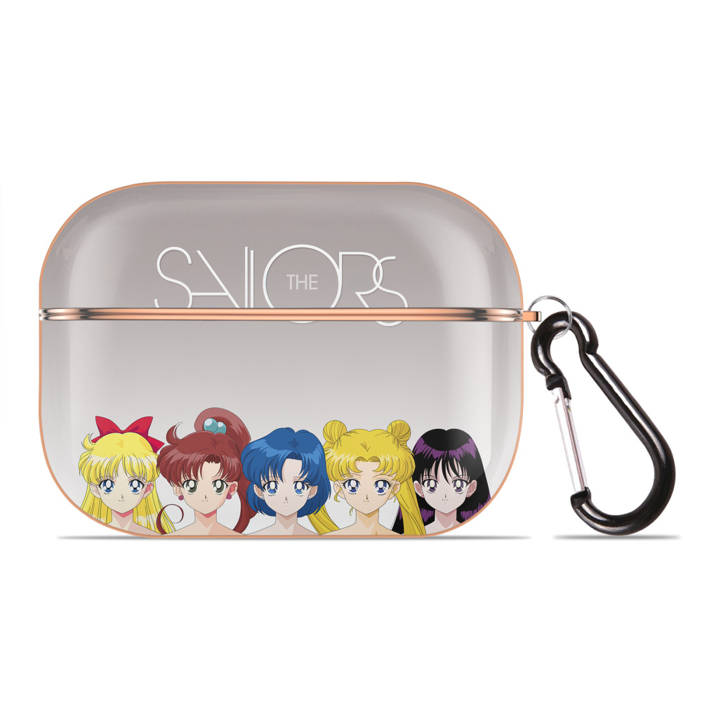 （画像用） 美少女戦士セーラームーン Sailor Moon 【AirPods Pro用】ハードシェル保護ケース｜耐衝撃・防指紋・カラビナ付き商品仕様