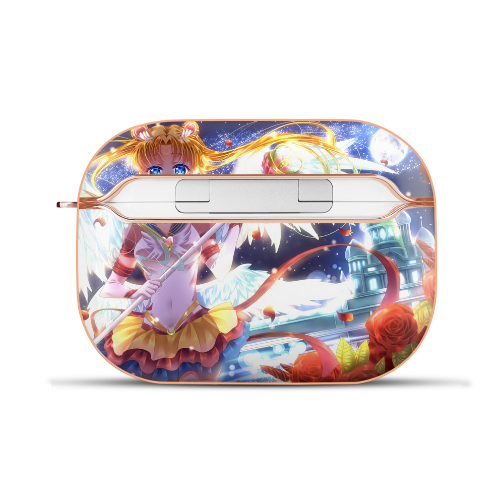 （画像用） 美少女戦士セーラームーン Sailor Moon 【AirPods Pro用】ハードシェル保護ケース｜耐衝撃・防指紋・カラビナ付き商品仕様