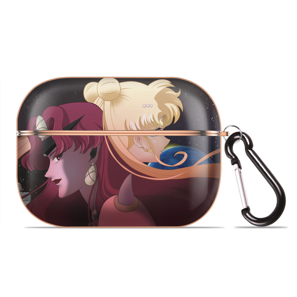 （画像用） 美少女戦士セーラームーン Sailor Moon 【AirPods Pro用】ハードシェル保護ケース｜耐衝撃・防指紋・カラビナ付き商品仕様