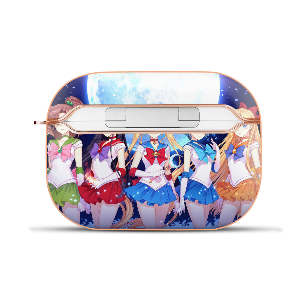 （画像用） 美少女戦士セーラームーン Sailor Moon 【AirPods Pro用】ハードシェル保護ケース｜耐衝撃・防指紋・カラビナ付き商品仕様