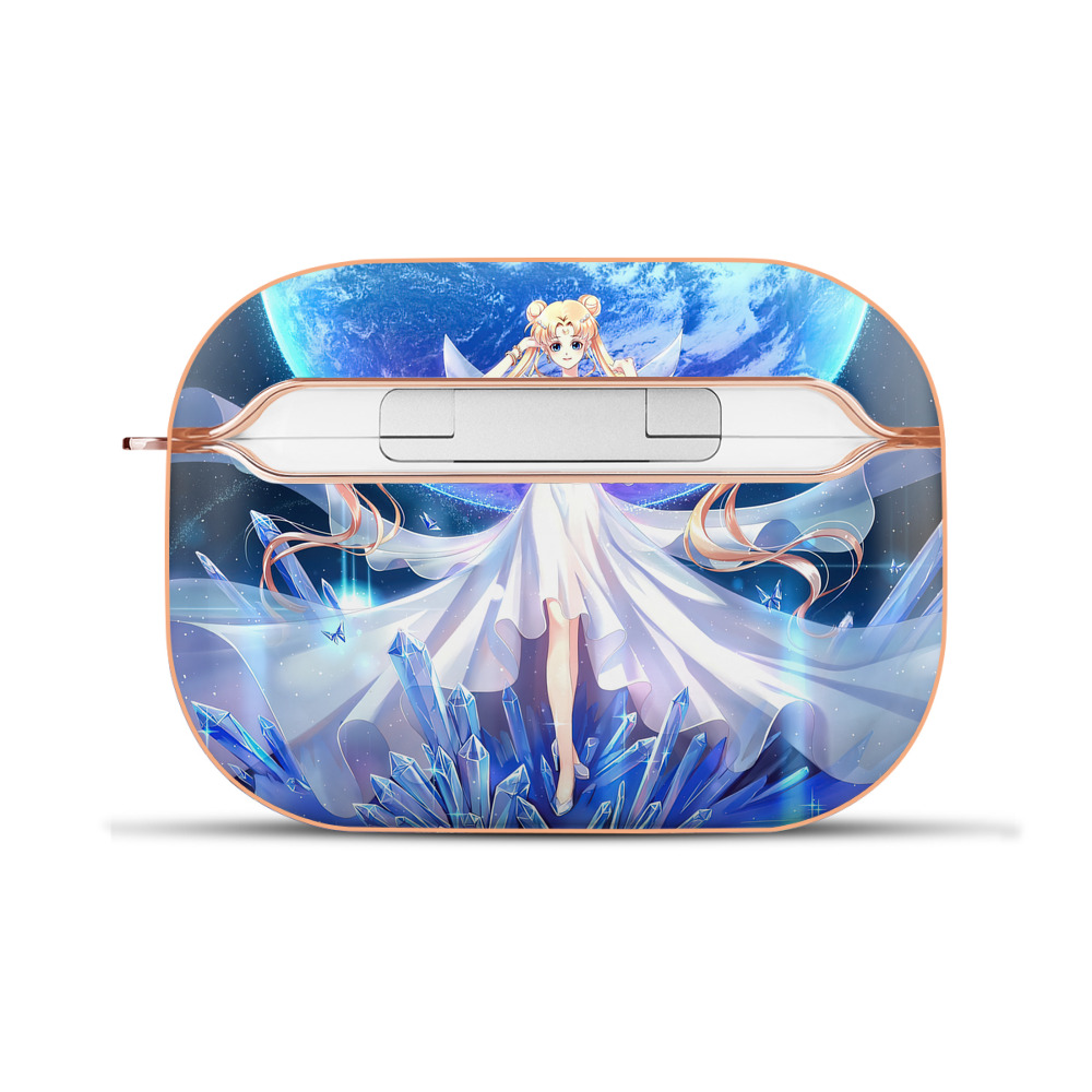 （画像用） 美少女戦士セーラームーン Sailor Moon 【AirPods Pro用】ハードシェル保護ケース｜耐衝撃・防指紋・カラビナ付き商品仕様