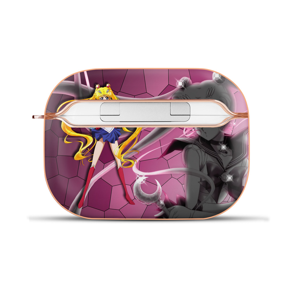 （画像用） 美少女戦士セーラームーン Sailor Moon 【AirPods Pro用】ハードシェル保護ケース｜耐衝撃・防指紋・カラビナ付き商品仕様