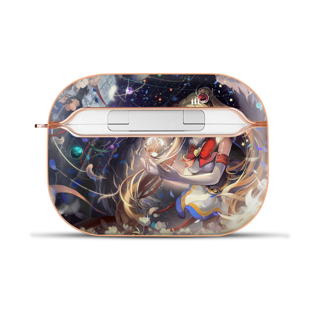 （画像用） 美少女戦士セーラームーン Sailor Moon 【AirPods Pro用】ハードシェル保護ケース｜耐衝撃・防指紋・カラビナ付き商品仕様
