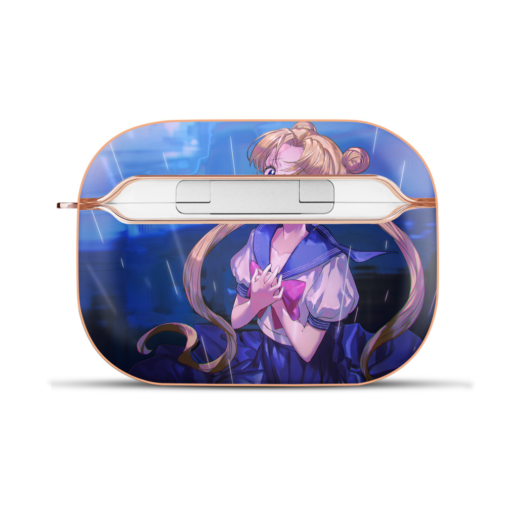（画像用） 美少女戦士セーラームーン Sailor Moon 【AirPods Pro用】ハードシェル保護ケース｜耐衝撃・防指紋・カラビナ付き商品仕様
