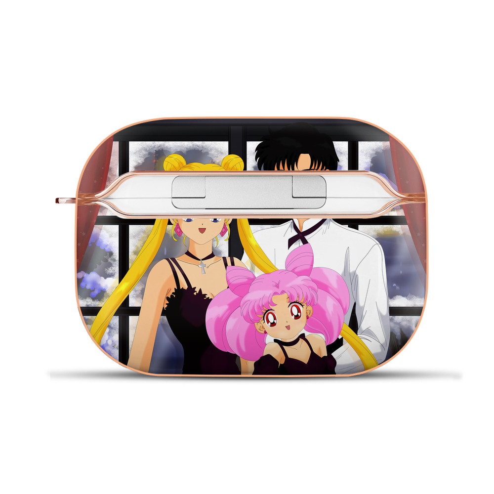 （画像用） 美少女戦士セーラームーン Sailor Moon 【AirPods Pro用】ハードシェル保護ケース｜耐衝撃・防指紋・カラビナ付き商品仕様
