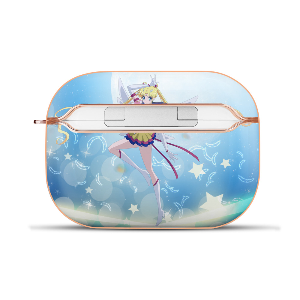 （画像用） 美少女戦士セーラームーン Sailor Moon 【AirPods Pro用】ハードシェル保護ケース｜耐衝撃・防指紋・カラビナ付き商品仕様