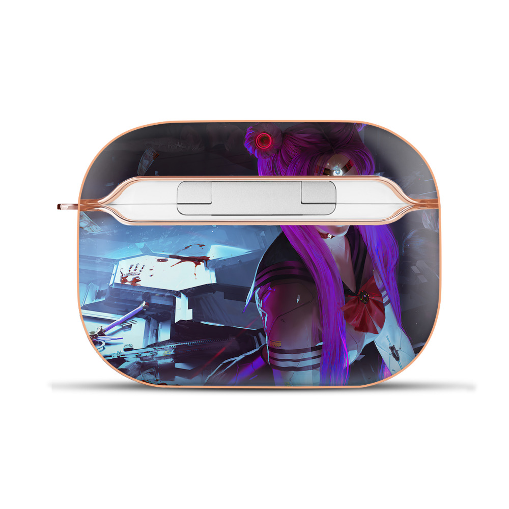 （画像用） 美少女戦士セーラームーン Sailor Moon 【AirPods Pro用】ハードシェル保護ケース｜耐衝撃・防指紋・カラビナ付き商品仕様