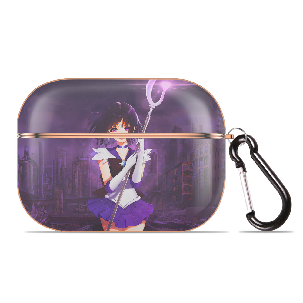 （画像用） 美少女戦士セーラームーン Sailor Moon 【AirPods Pro用】ハードシェル保護ケース｜耐衝撃・防指紋・カラビナ付き商品仕様