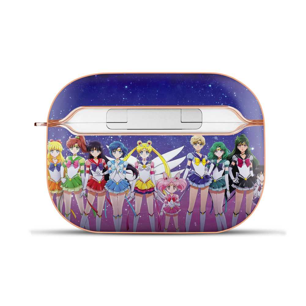 （画像用） 美少女戦士セーラームーン Sailor Moon 【AirPods Pro用】ハードシェル保護ケース｜耐衝撃・防指紋・カラビナ付き商品仕様