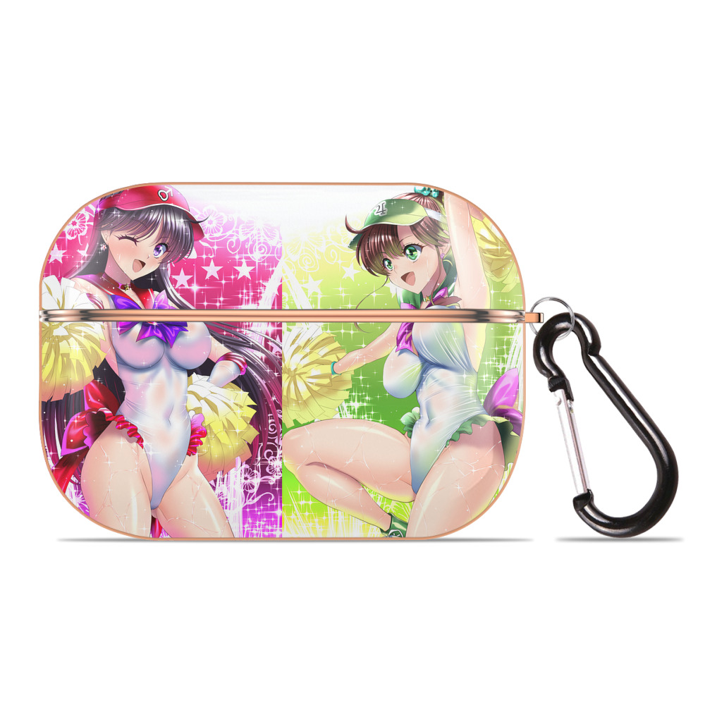 （画像用） 美少女戦士セーラームーン Sailor Moon 【AirPods Pro用】ハードシェル保護ケース｜耐衝撃・防指紋・カラビナ付き商品仕様