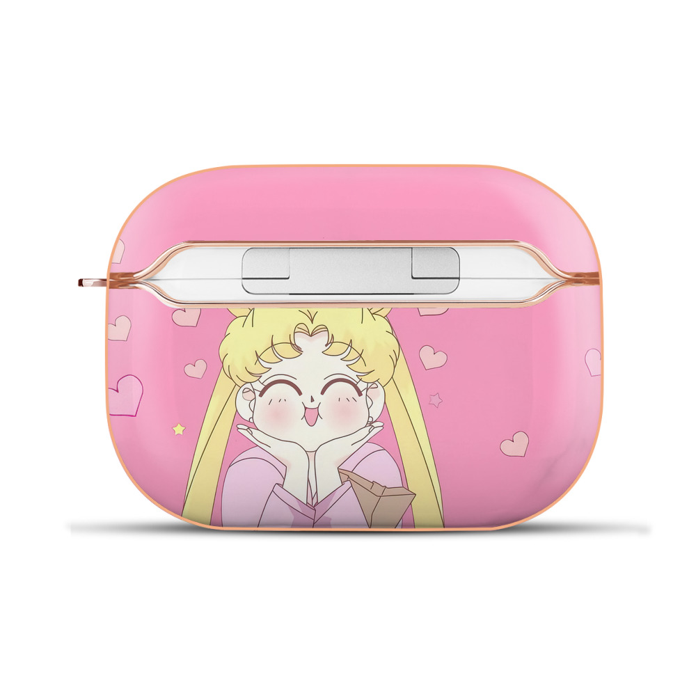 （画像用） 美少女戦士セーラームーン Sailor Moon 【AirPods Pro用】ハードシェル保護ケース｜耐衝撃・防指紋・カラビナ付き商品仕様