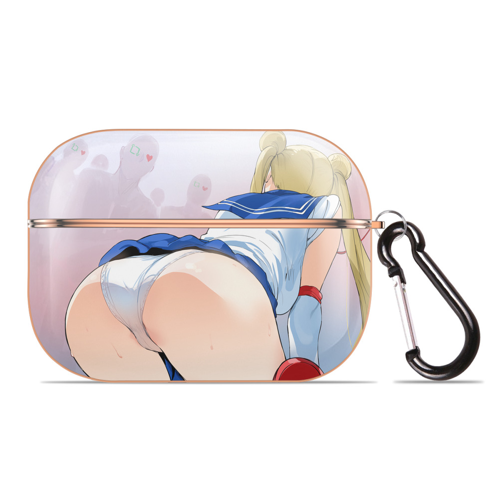 （画像用） 美少女戦士セーラームーン Sailor Moon 【AirPods Pro用】ハードシェル保護ケース｜耐衝撃・防指紋・カラビナ付き商品仕様