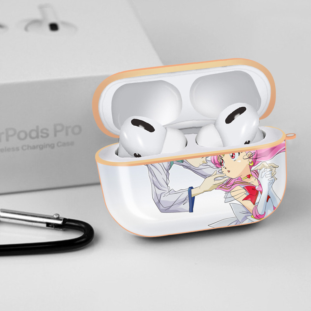 美少女戦士セーラームーン Sailor Moon 【AirPods Pro用】ハードシェル保護ケース｜耐衝撃・防指紋・カラビナ付き商品仕様