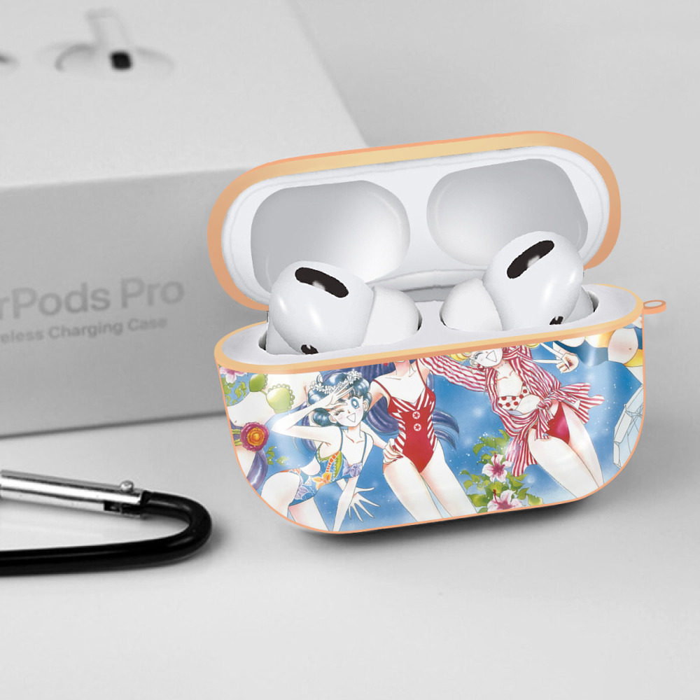 美少女戦士セーラームーン Sailor Moon 【AirPods Pro用】ハードシェル保護ケース｜耐衝撃・防指紋・カラビナ付き商品仕様