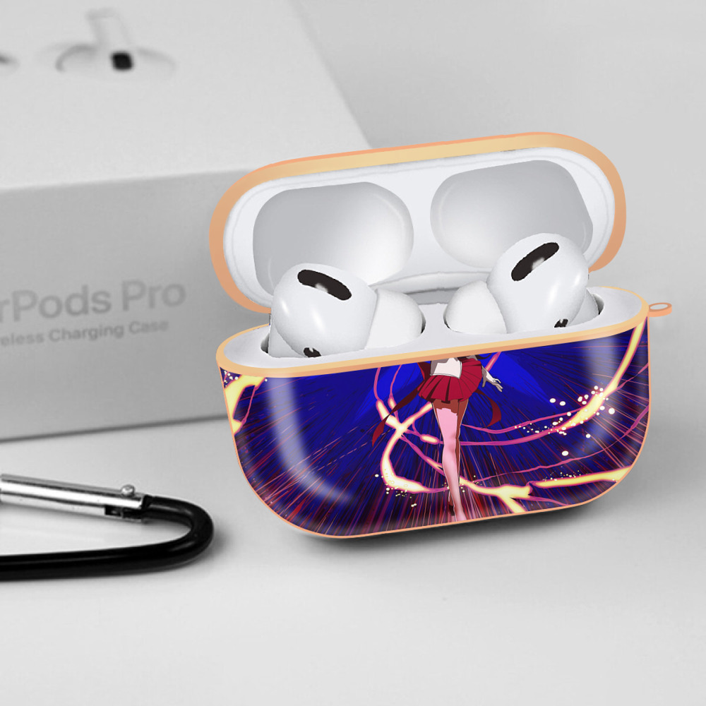 美少女戦士セーラームーン Sailor Moon 【AirPods Pro用】ハードシェル保護ケース｜耐衝撃・防指紋・カラビナ付き商品仕様