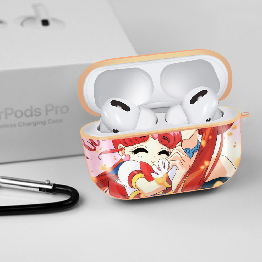 美少女戦士セーラームーン Sailor Moon 【AirPods Pro用】ハードシェル保護ケース｜耐衝撃・防指紋・カラビナ付き商品仕様