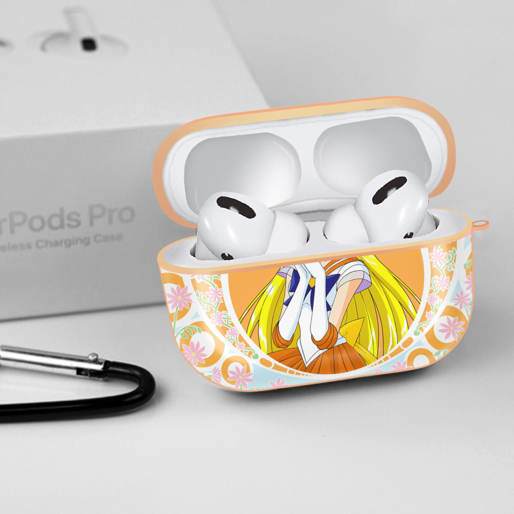 美少女戦士セーラームーン Sailor Moon 【AirPods Pro用】ハードシェル保護ケース｜耐衝撃・防指紋・カラビナ付き商品仕様