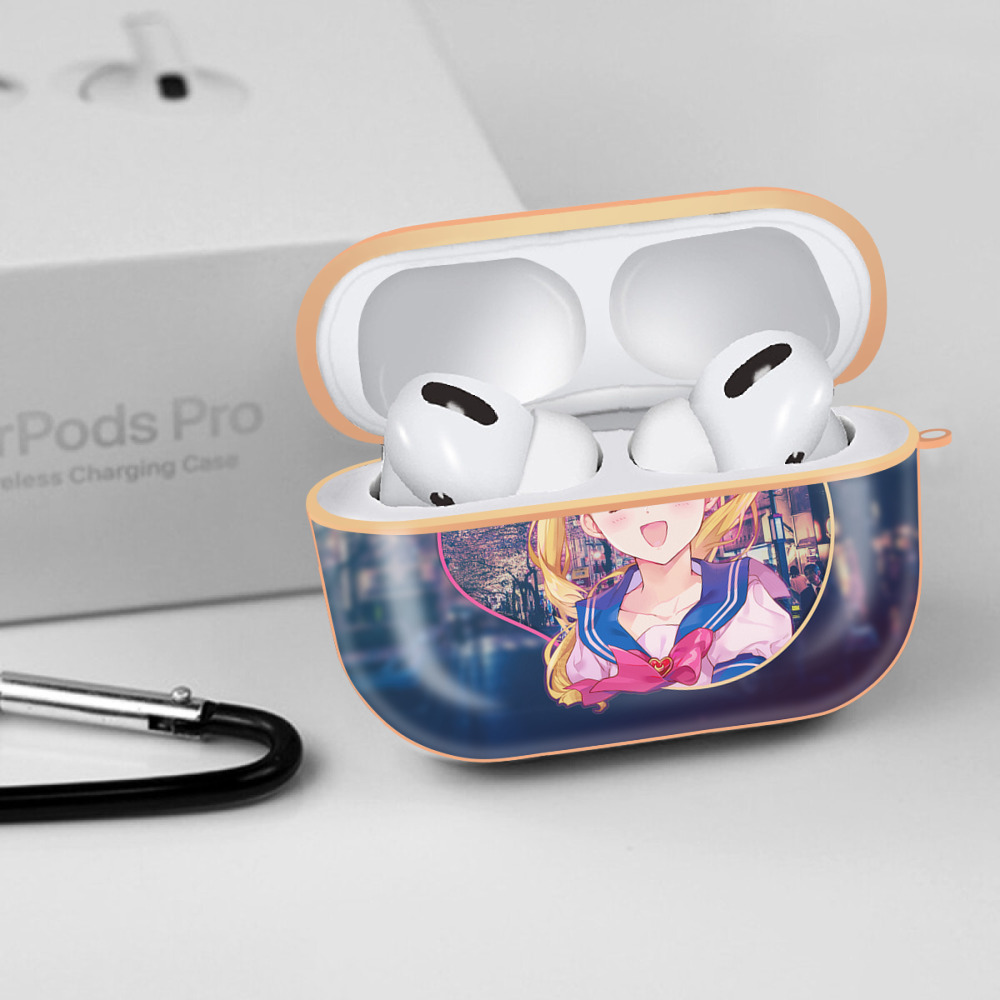 美少女戦士セーラームーン Sailor Moon 【AirPods Pro用】ハードシェル保護ケース｜耐衝撃・防指紋・カラビナ付き商品仕様