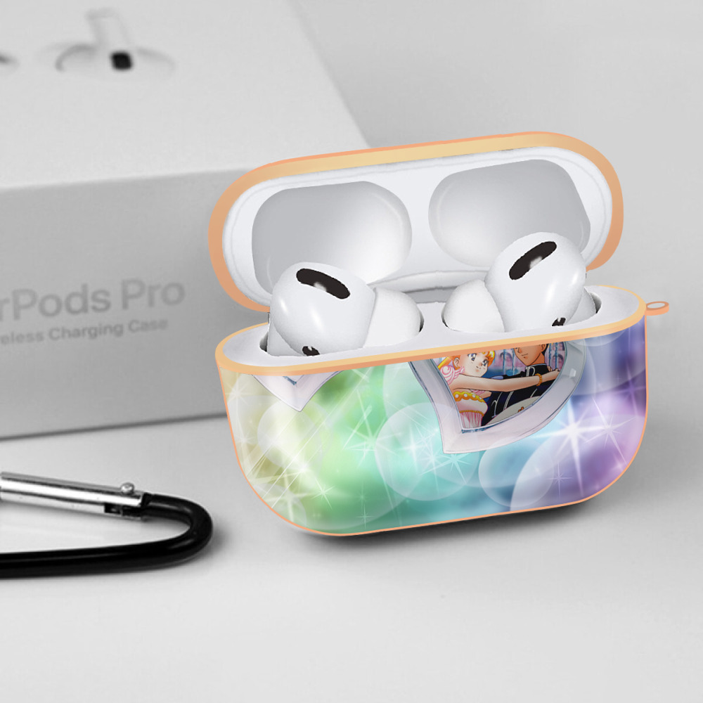 美少女戦士セーラームーン Sailor Moon 【AirPods Pro用】ハードシェル保護ケース｜耐衝撃・防指紋・カラビナ付き商品仕様