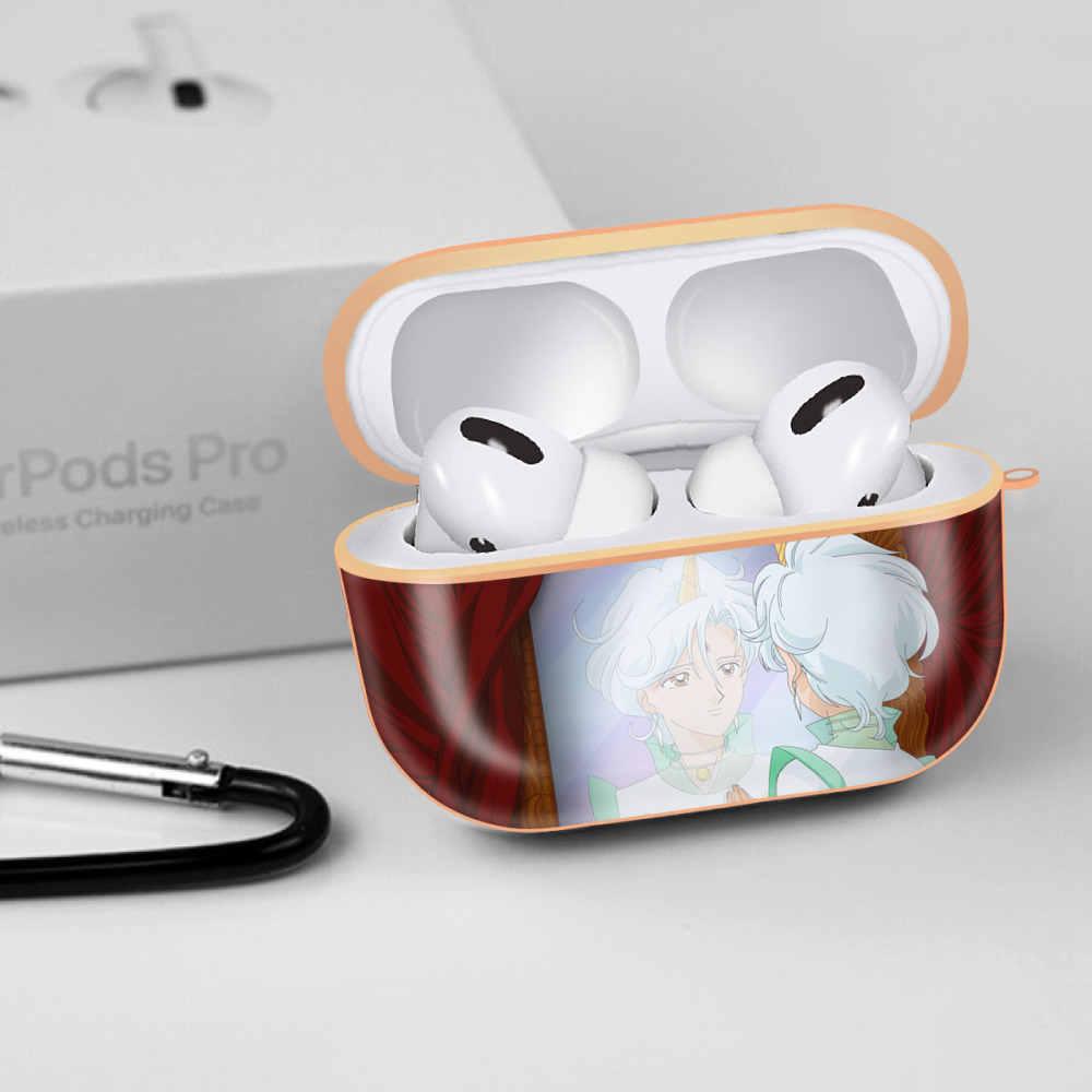 美少女戦士セーラームーン Sailor Moon 【AirPods Pro用】ハードシェル保護ケース｜耐衝撃・防指紋・カラビナ付き商品仕様