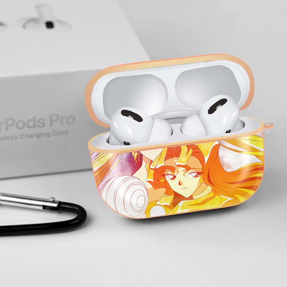 美少女戦士セーラームーン Sailor Moon 【AirPods Pro用】ハードシェル保護ケース｜耐衝撃・防指紋・カラビナ付き商品仕様