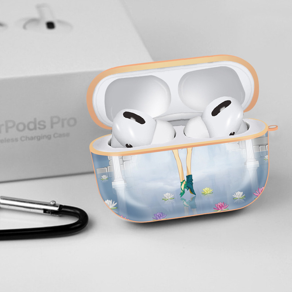 美少女戦士セーラームーン Sailor Moon 【AirPods Pro用】ハードシェル保護ケース｜耐衝撃・防指紋・カラビナ付き商品仕様