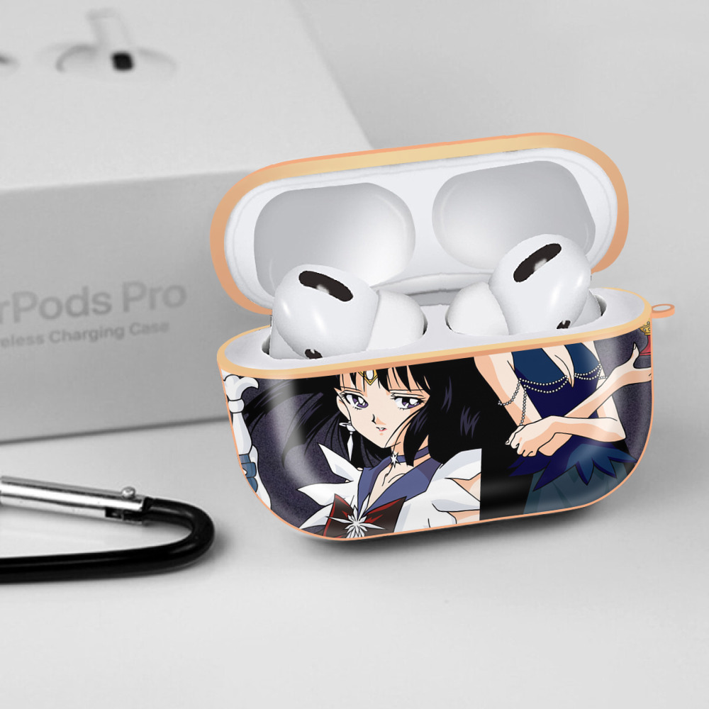 美少女戦士セーラームーン Sailor Moon 【AirPods Pro用】ハードシェル保護ケース｜耐衝撃・防指紋・カラビナ付き商品仕様