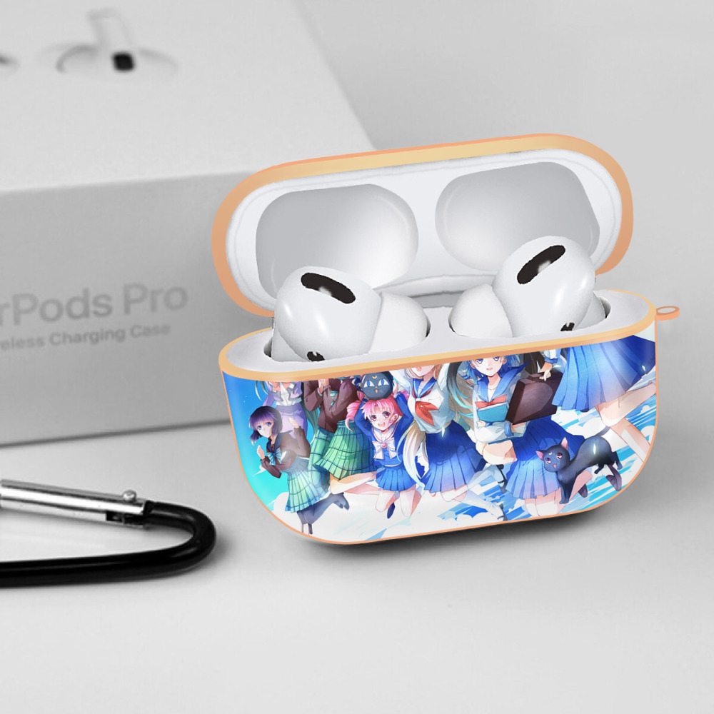 美少女戦士セーラームーン Sailor Moon 【AirPods Pro用】ハードシェル保護ケース｜耐衝撃・防指紋・カラビナ付き商品仕様