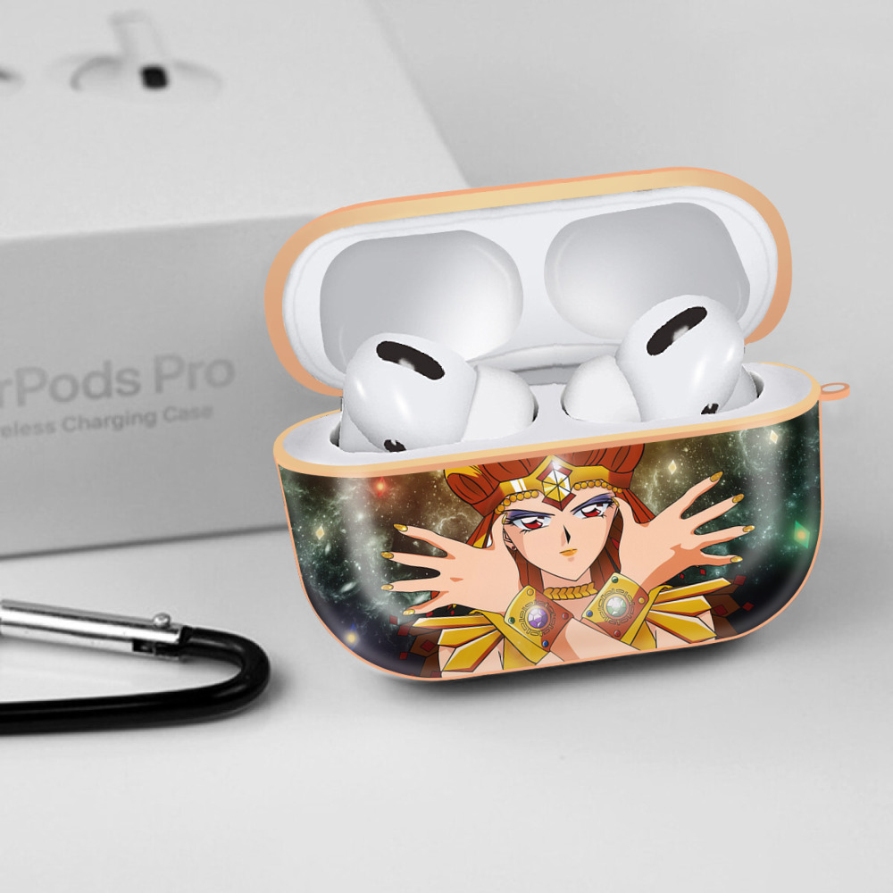 美少女戦士セーラームーン Sailor Moon 【AirPods Pro用】ハードシェル保護ケース｜耐衝撃・防指紋・カラビナ付き商品仕様