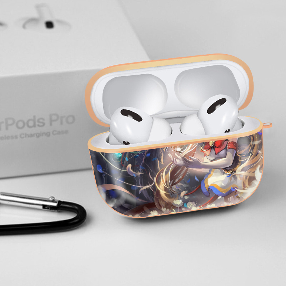 美少女戦士セーラームーン Sailor Moon 【AirPods Pro用】ハードシェル保護ケース｜耐衝撃・防指紋・カラビナ付き商品仕様
