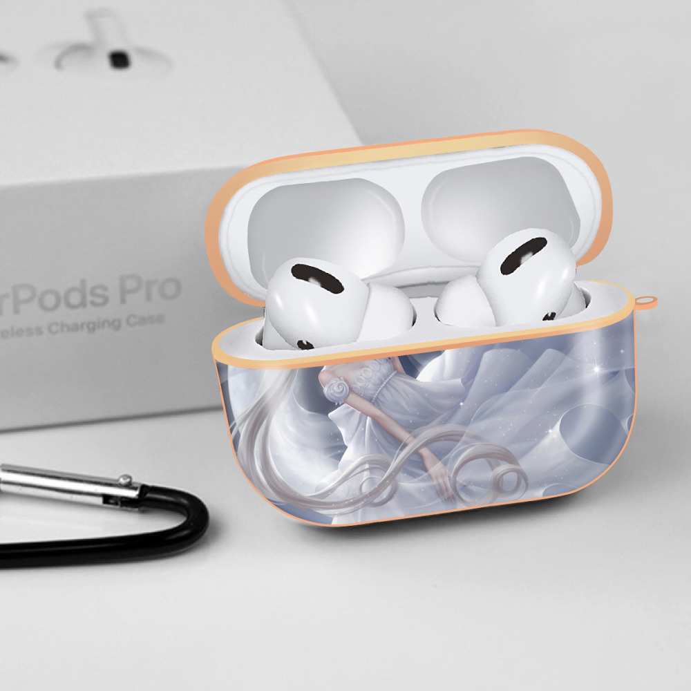 美少女戦士セーラームーン Sailor Moon 【AirPods Pro用】ハードシェル保護ケース｜耐衝撃・防指紋・カラビナ付き商品仕様