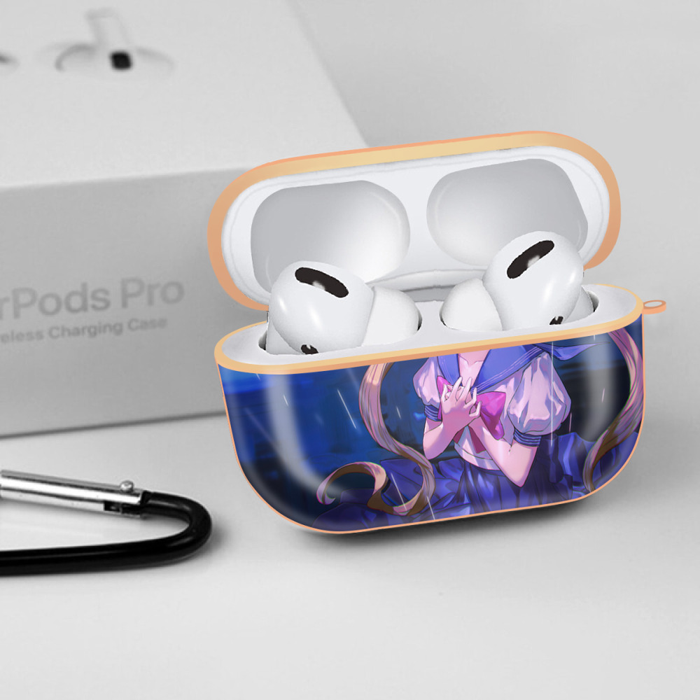 美少女戦士セーラームーン Sailor Moon 【AirPods Pro用】ハードシェル保護ケース｜耐衝撃・防指紋・カラビナ付き商品仕様