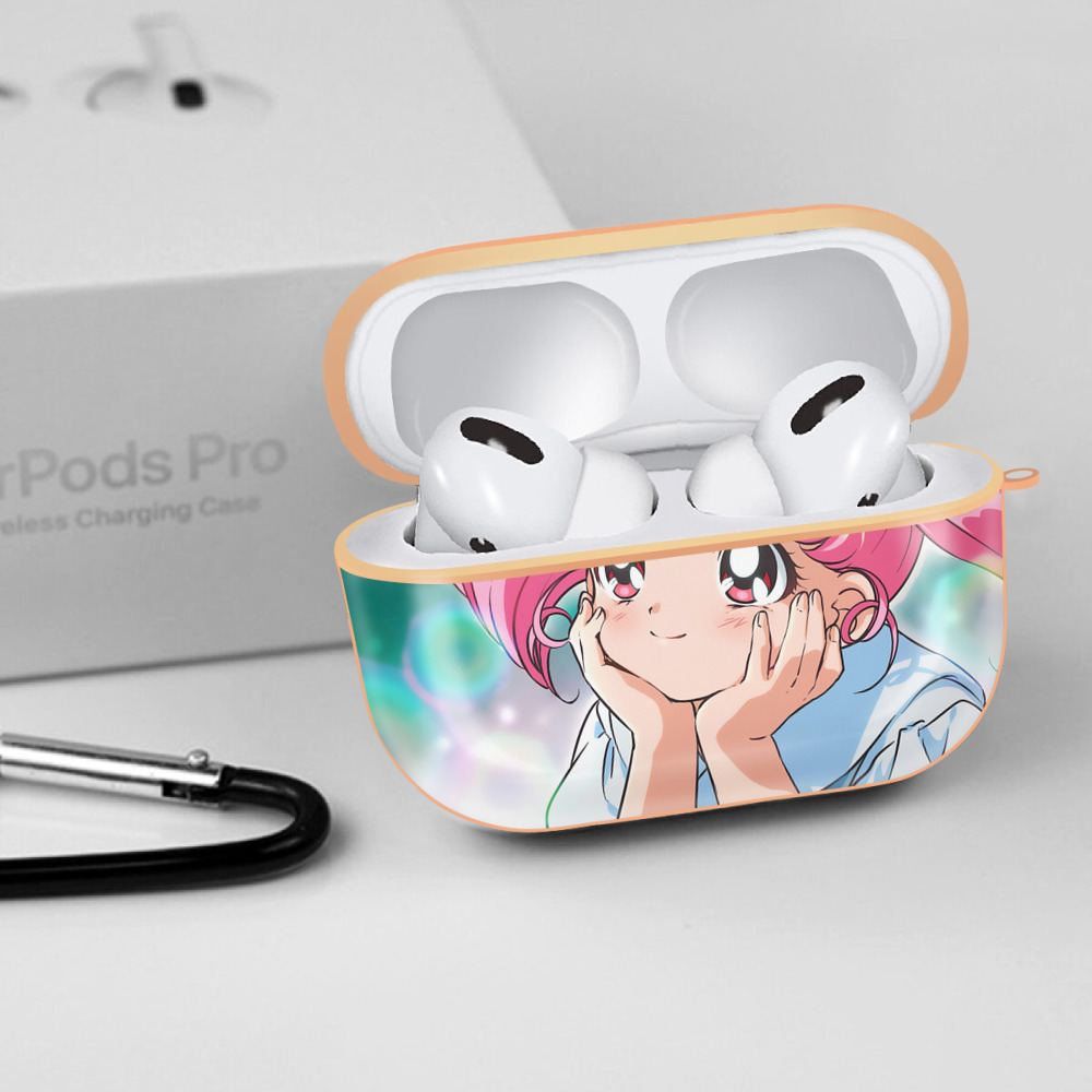 美少女戦士セーラームーン Sailor Moon 【AirPods Pro用】ハードシェル保護ケース｜耐衝撃・防指紋・カラビナ付き商品仕様