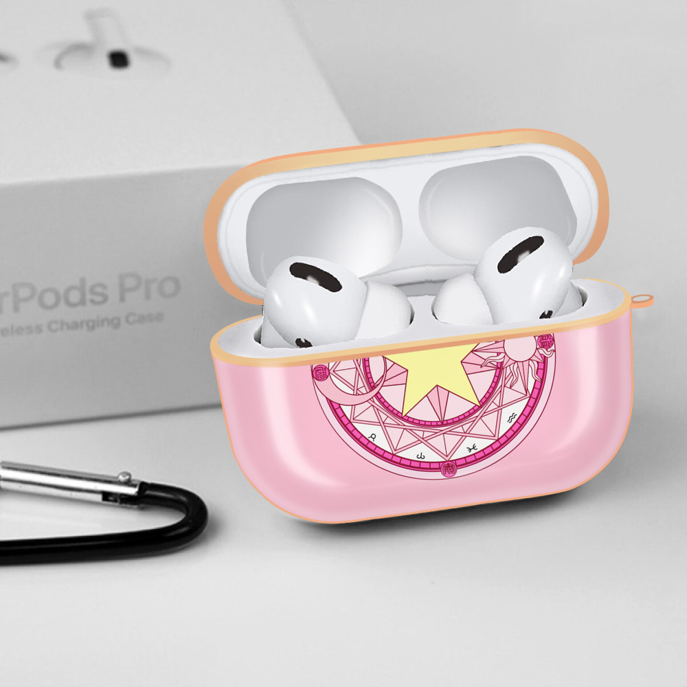 美少女戦士セーラームーン Sailor Moon 【AirPods Pro用】ハードシェル保護ケース｜耐衝撃・防指紋・カラビナ付き商品仕様