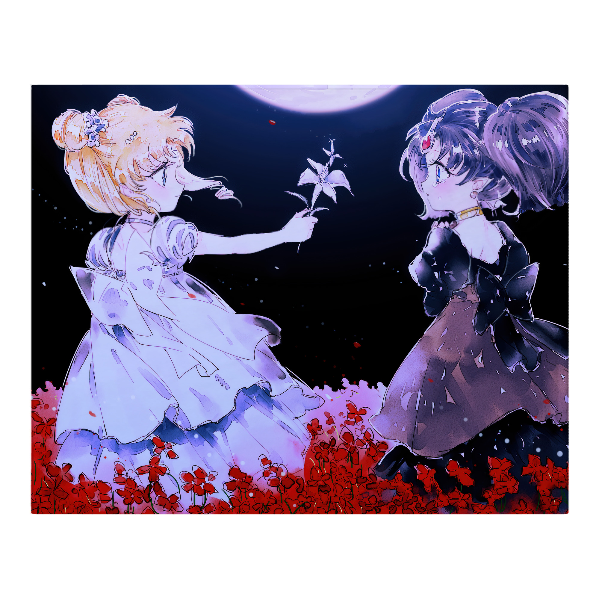 （画像用） 美少女戦士セーラームーン Sailor Moon フランネルブランケット・多サイズ対応（横型）