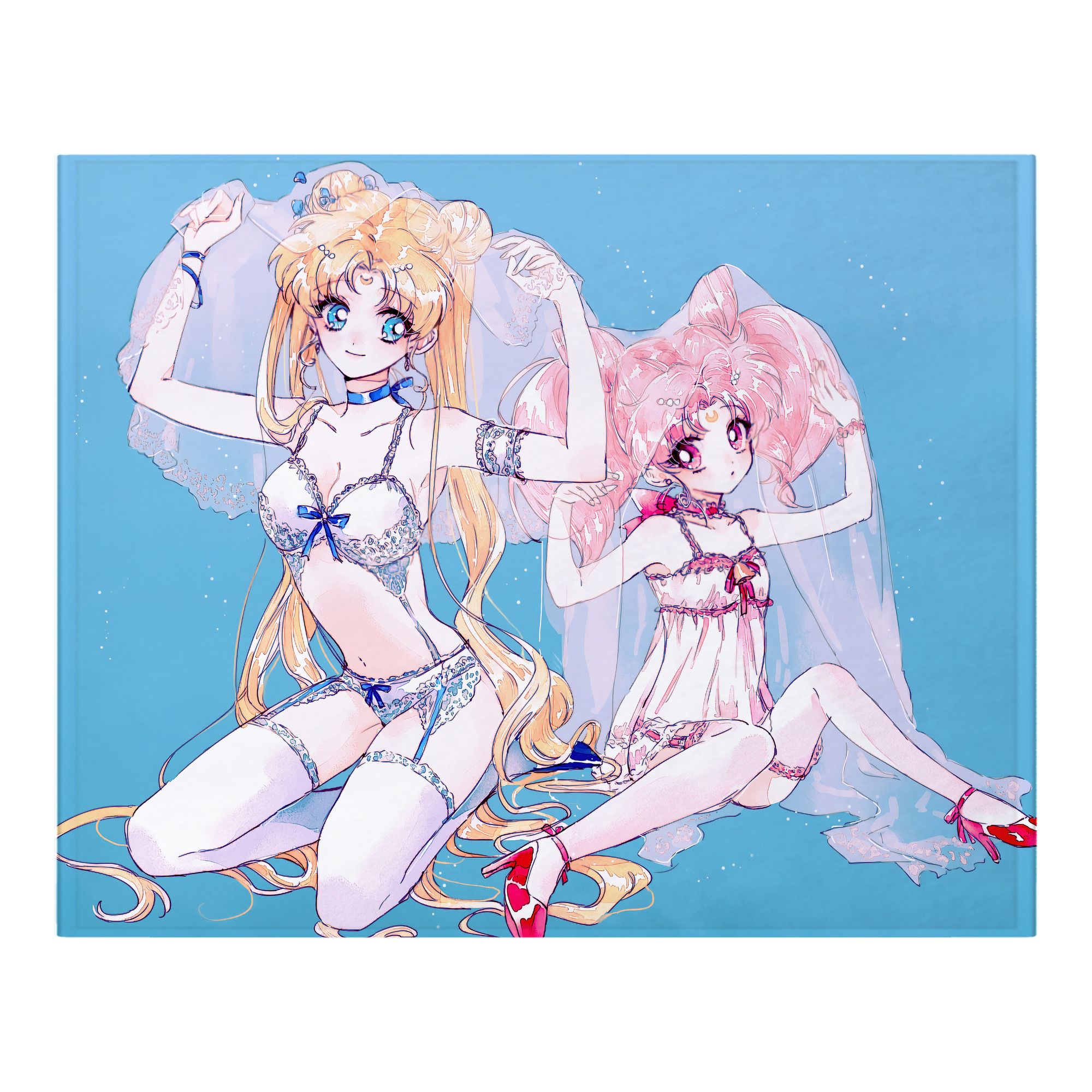 （画像用） 美少女戦士セーラームーン Sailor Moon フランネルブランケット・多サイズ対応（横型）