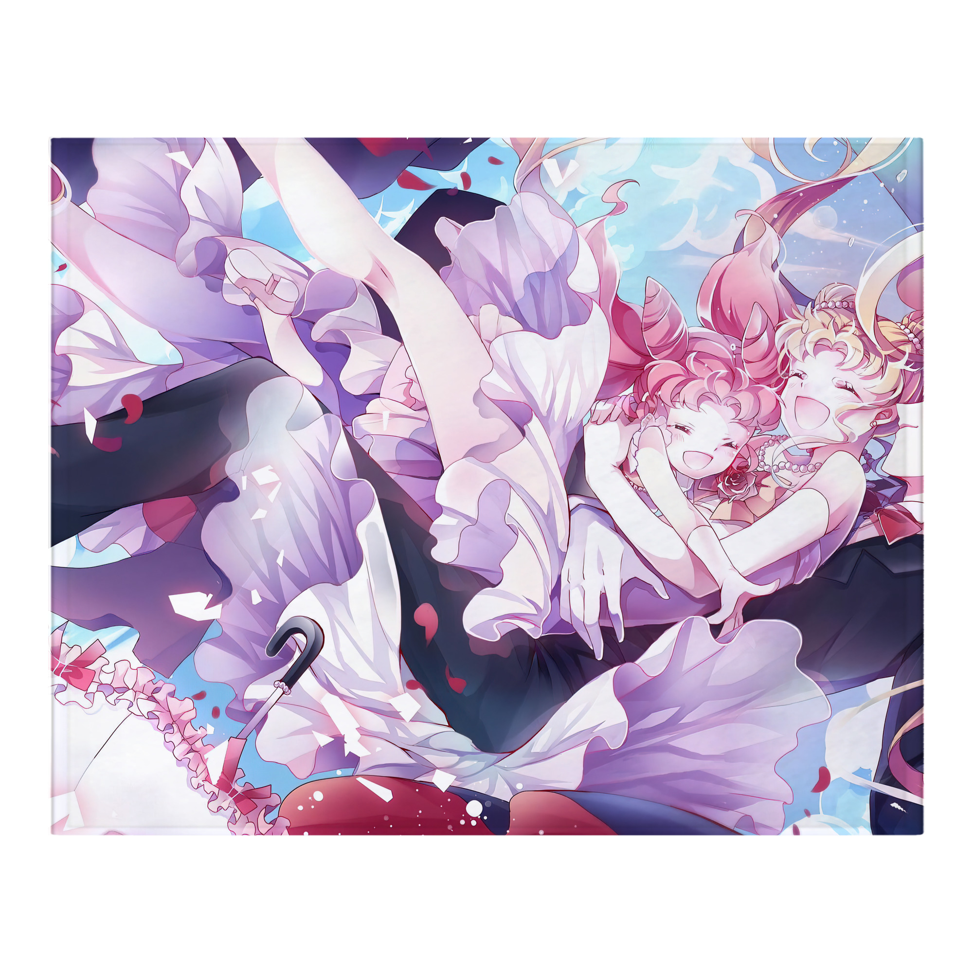 （画像用） 美少女戦士セーラームーン Sailor Moon フランネルブランケット・多サイズ対応（横型）