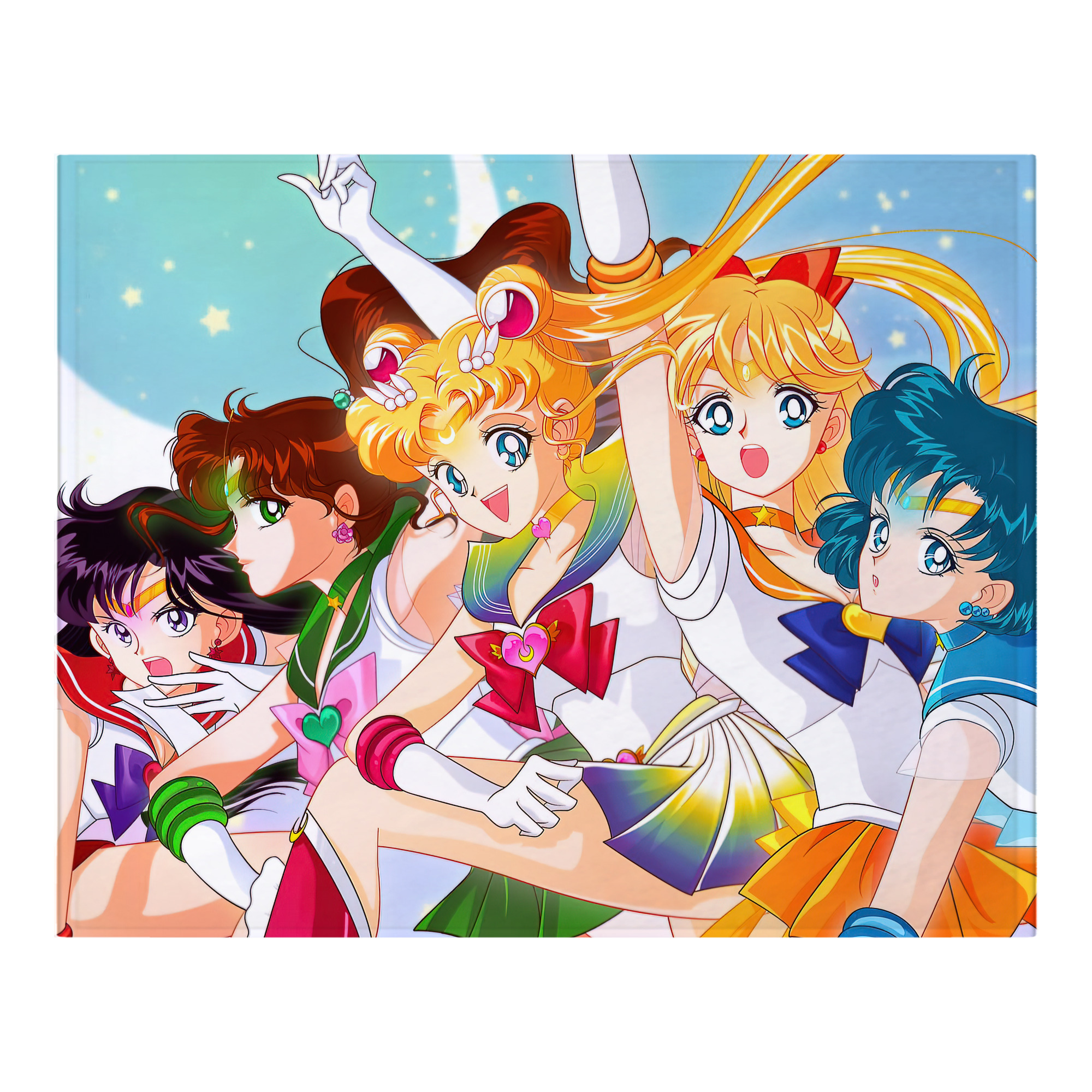 （画像用） 美少女戦士セーラームーン Sailor Moon フランネルブランケット・多サイズ対応（横型）