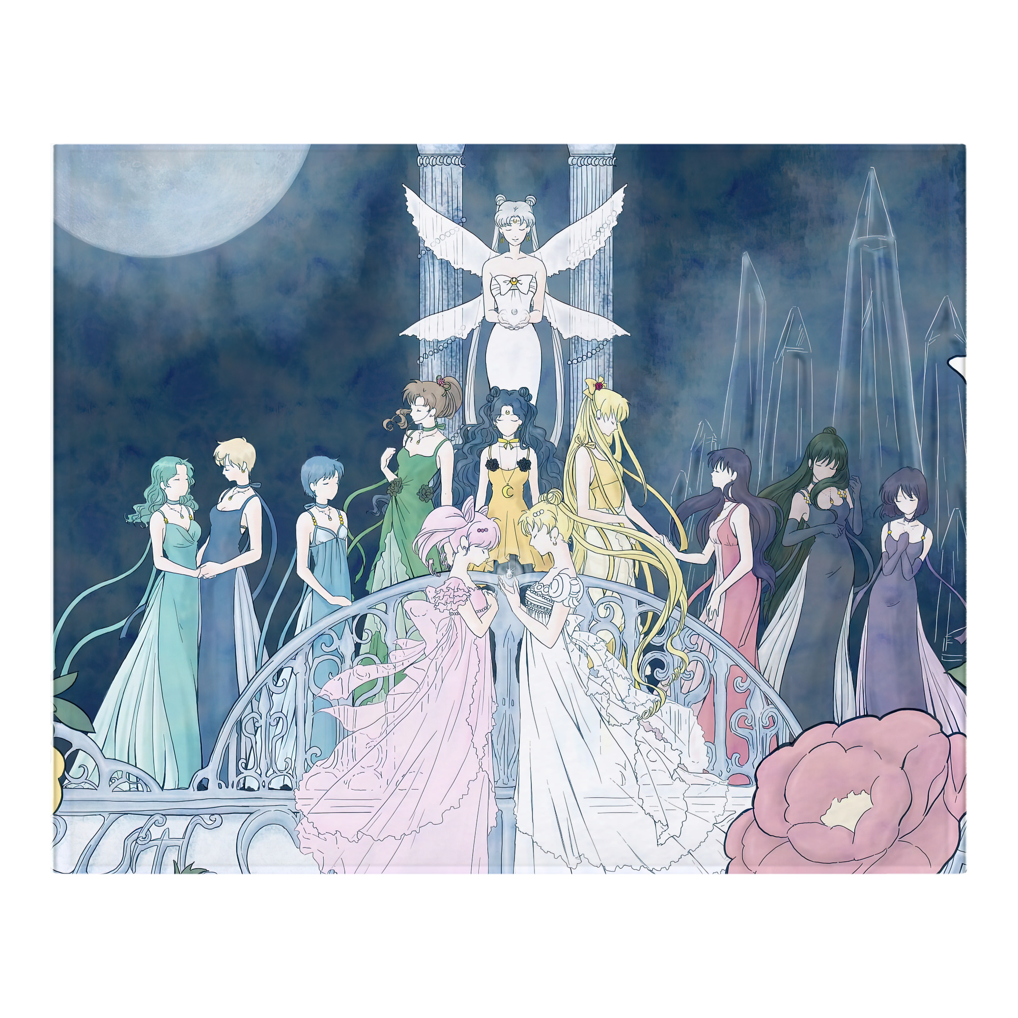（画像用） 美少女戦士セーラームーン Sailor Moon フランネルブランケット・多サイズ対応（横型）