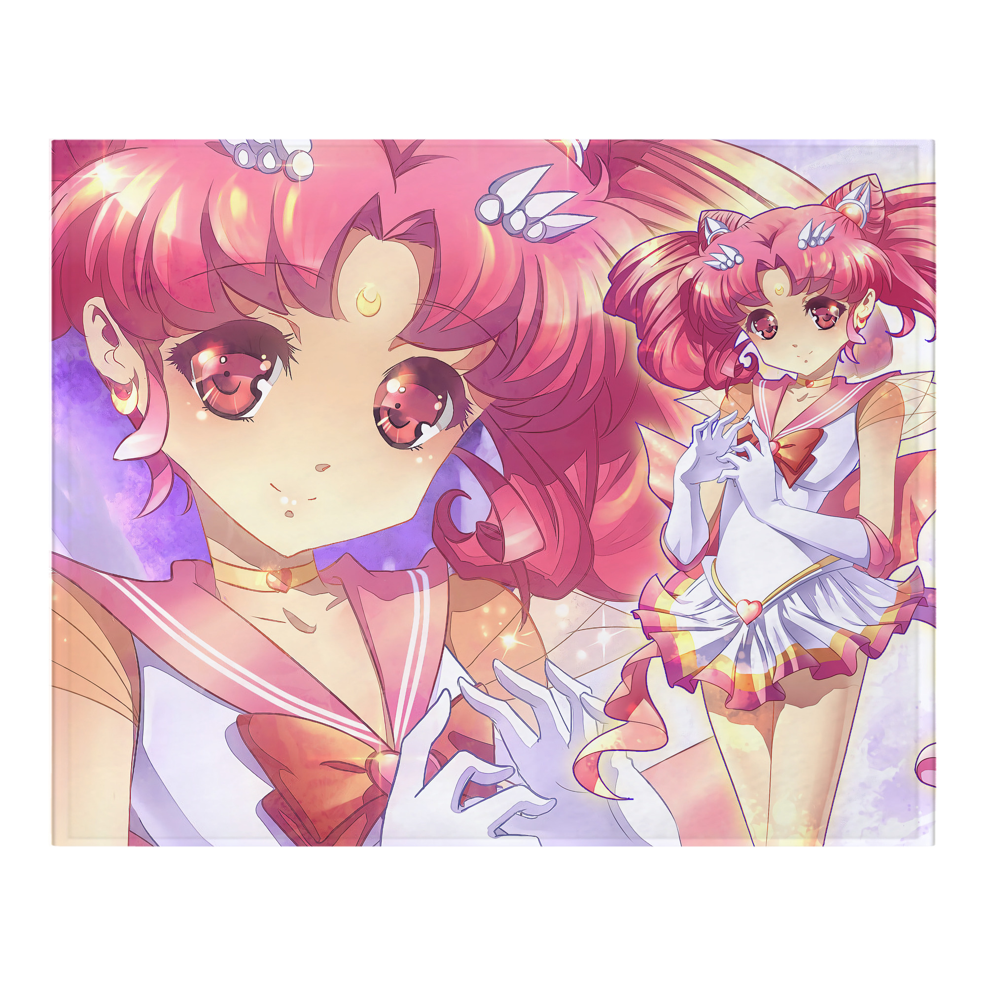 （画像用） 美少女戦士セーラームーン Sailor Moon フランネルブランケット・多サイズ対応（横型）
