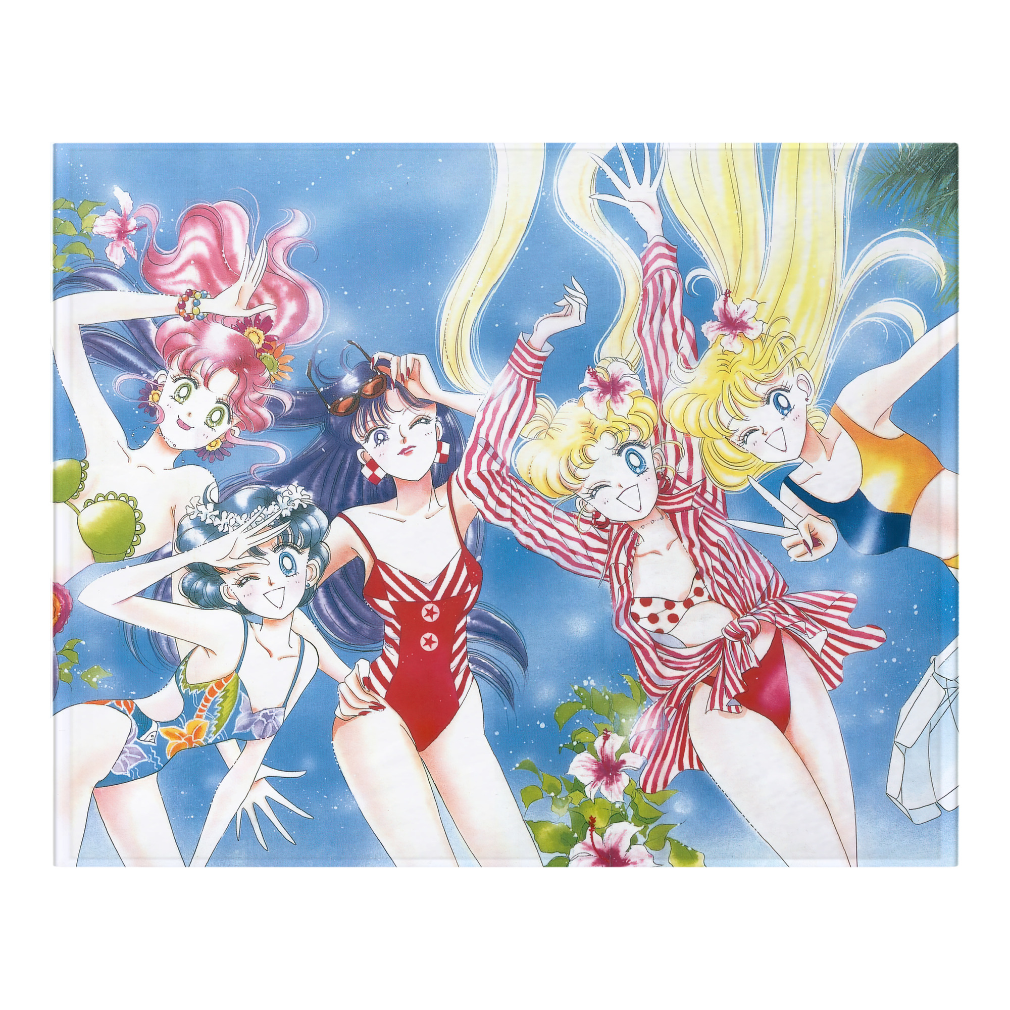 （画像用） 美少女戦士セーラームーン Sailor Moon フランネルブランケット・多サイズ対応（横型）