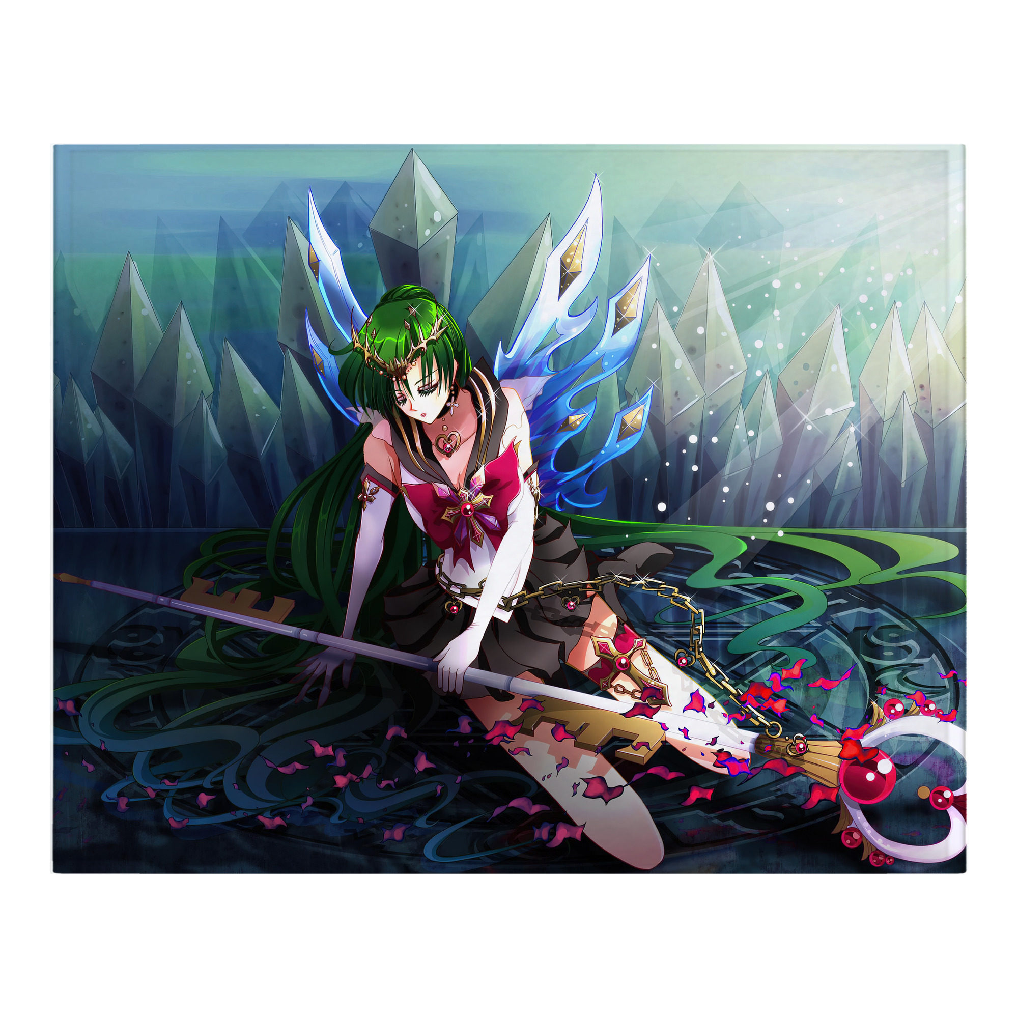 （画像用） 美少女戦士セーラームーン Sailor Moon フランネルブランケット・多サイズ対応（横型）